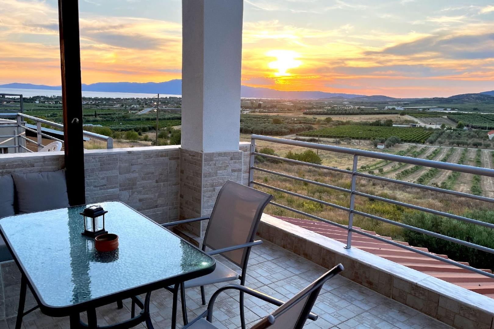 Panoramico View Villa Karianí Kültér fotó